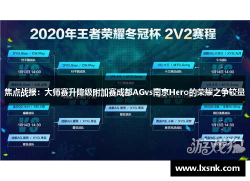 焦点战报：大师赛升降级附加赛成都AGvs南京Hero的荣耀之争较量
